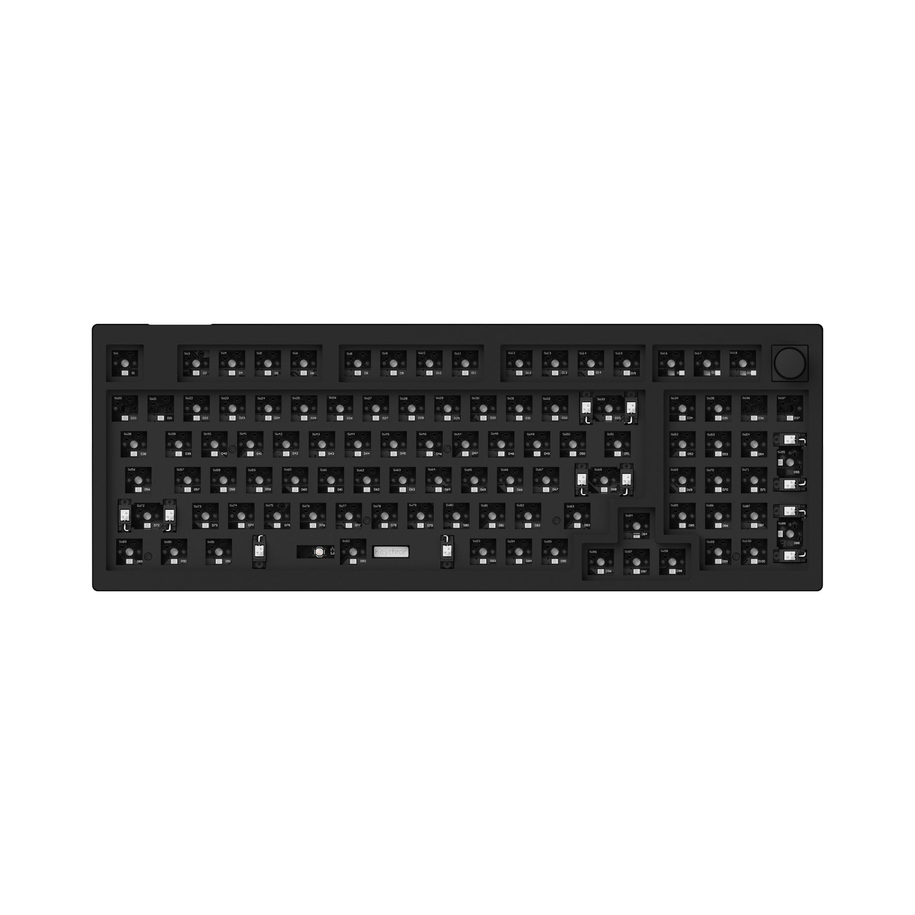 Clavier mécanique personnalisé filaire Keychron V5 QMK (disposition US ANSI)