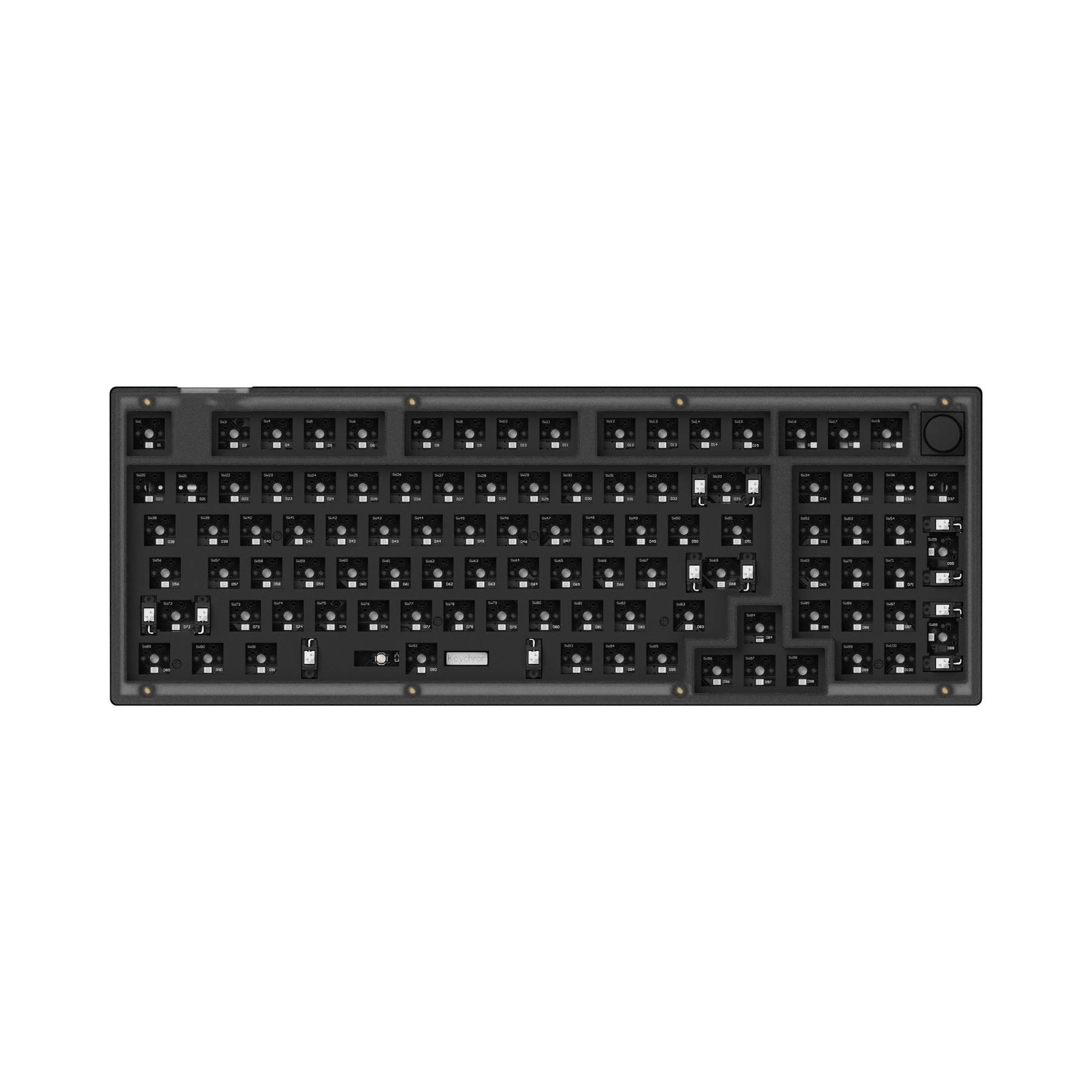 Clavier mécanique personnalisé filaire Keychron V5 QMK (disposition US ANSI)