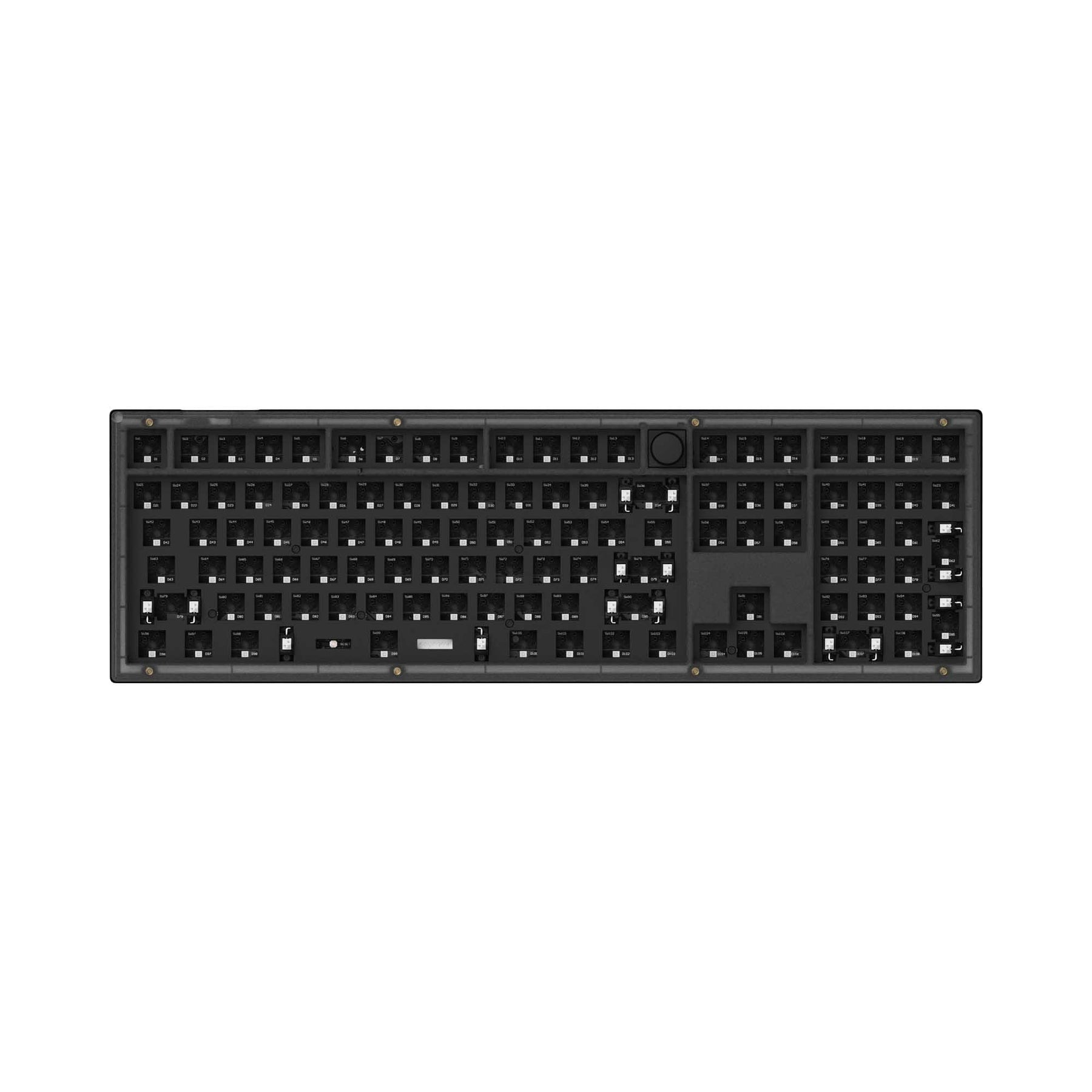 Clavier mécanique personnalisé filaire Keychron V6 QMK (disposition US ANSI)