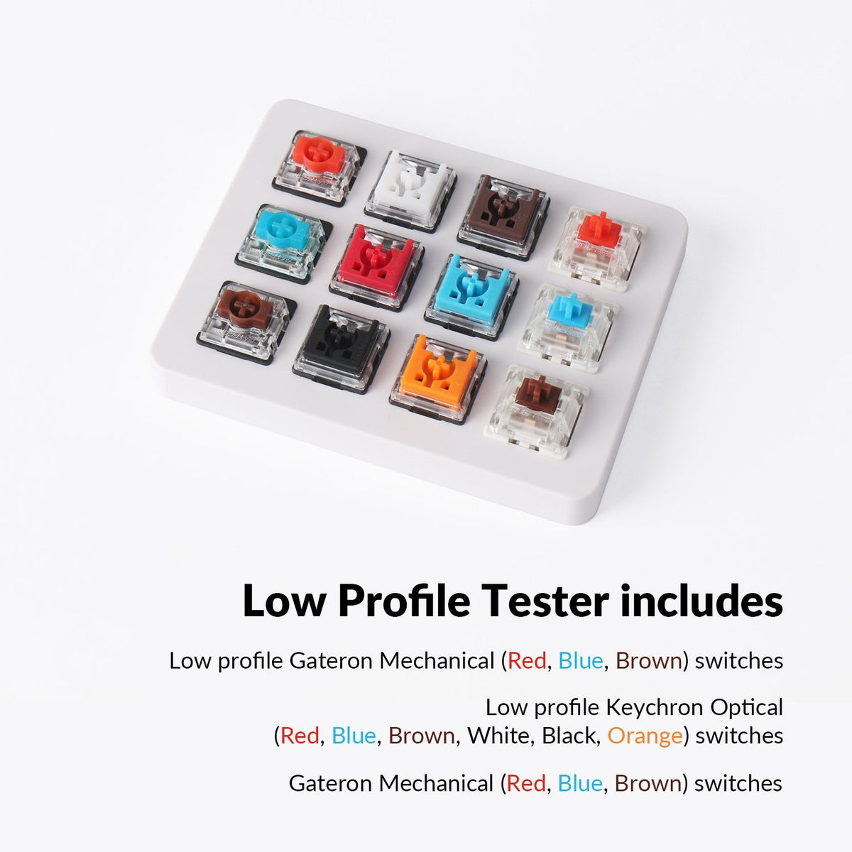Keychron Switch Sample Keychron Switches – Keychron France