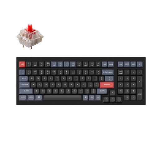 Keychron Q5 QMK Wired Custom Mechanical Keyboard(US ANSI Layout)