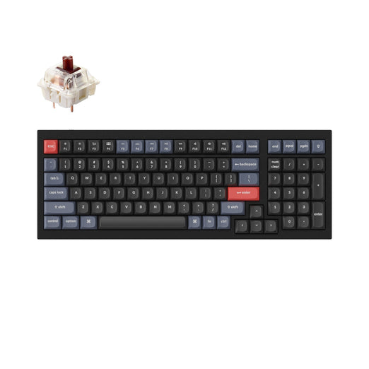 Keychron Q5 QMK Wired Custom Mechanical Keyboard(US ANSI Layout)