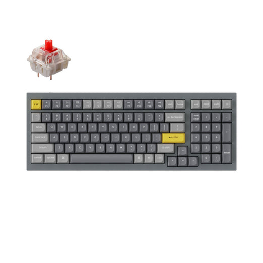 Keychron Q5 QMK Wired Custom Mechanical Keyboard(US ANSI Layout)