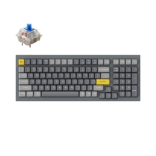 Keychron Q5 QMK Wired Custom Mechanical Keyboard(US ANSI Layout)