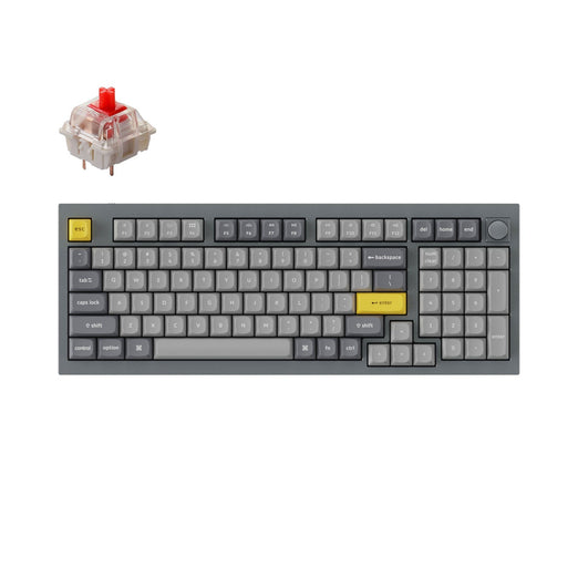 Keychron Q5 QMK Wired Custom Mechanical Keyboard(US ANSI Layout)