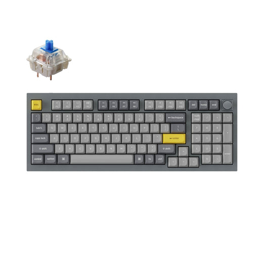 Keychron Q5 QMK Wired Custom Mechanical Keyboard(US ANSI Layout)