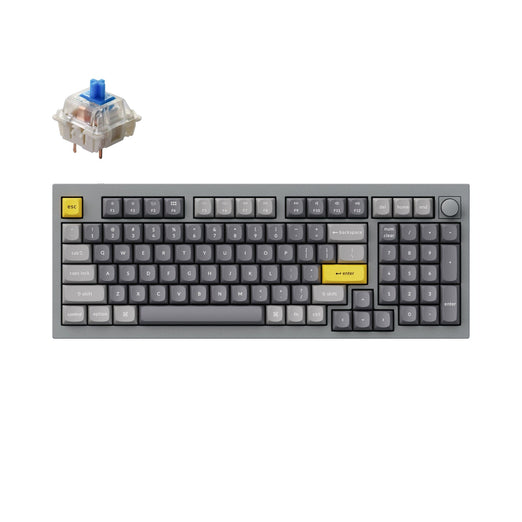 Keychron Q5 QMK Wired Custom Mechanical Keyboard(US ANSI Layout)