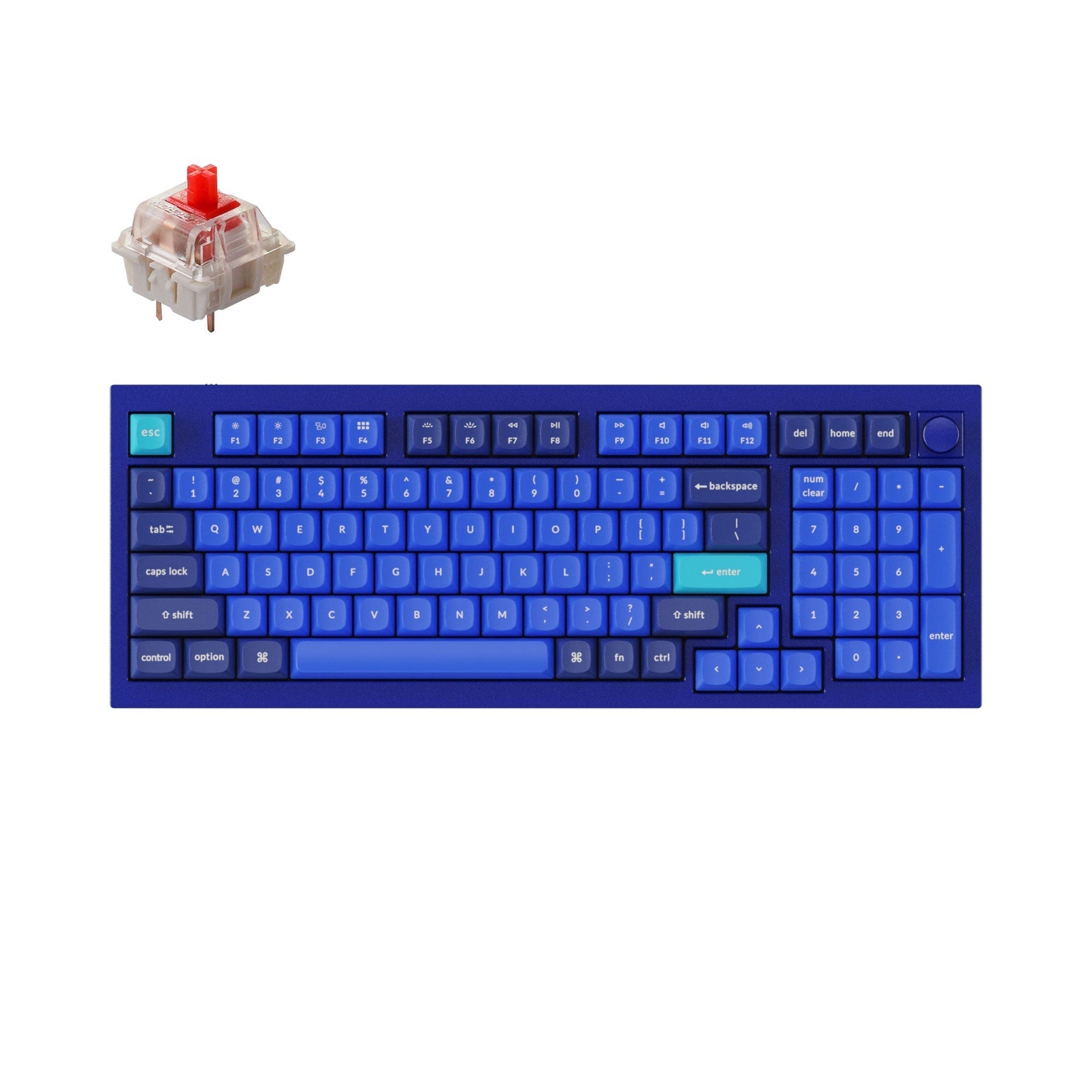Clavier mécanique personnalisé filaire Keychron Q5 QMK (disposition US ANSI)