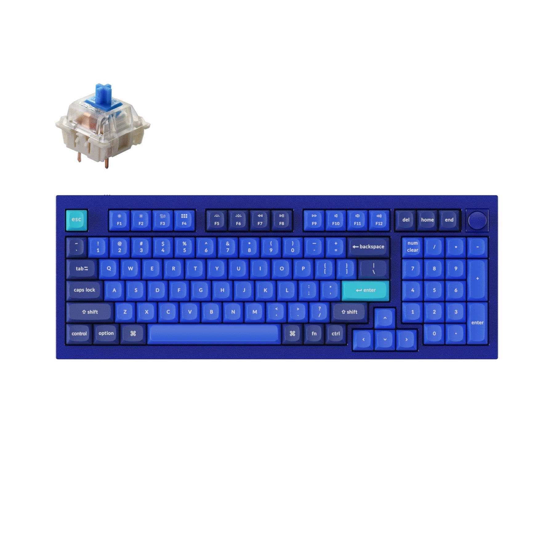 Clavier mécanique personnalisé filaire Keychron Q5 QMK (disposition US ANSI)