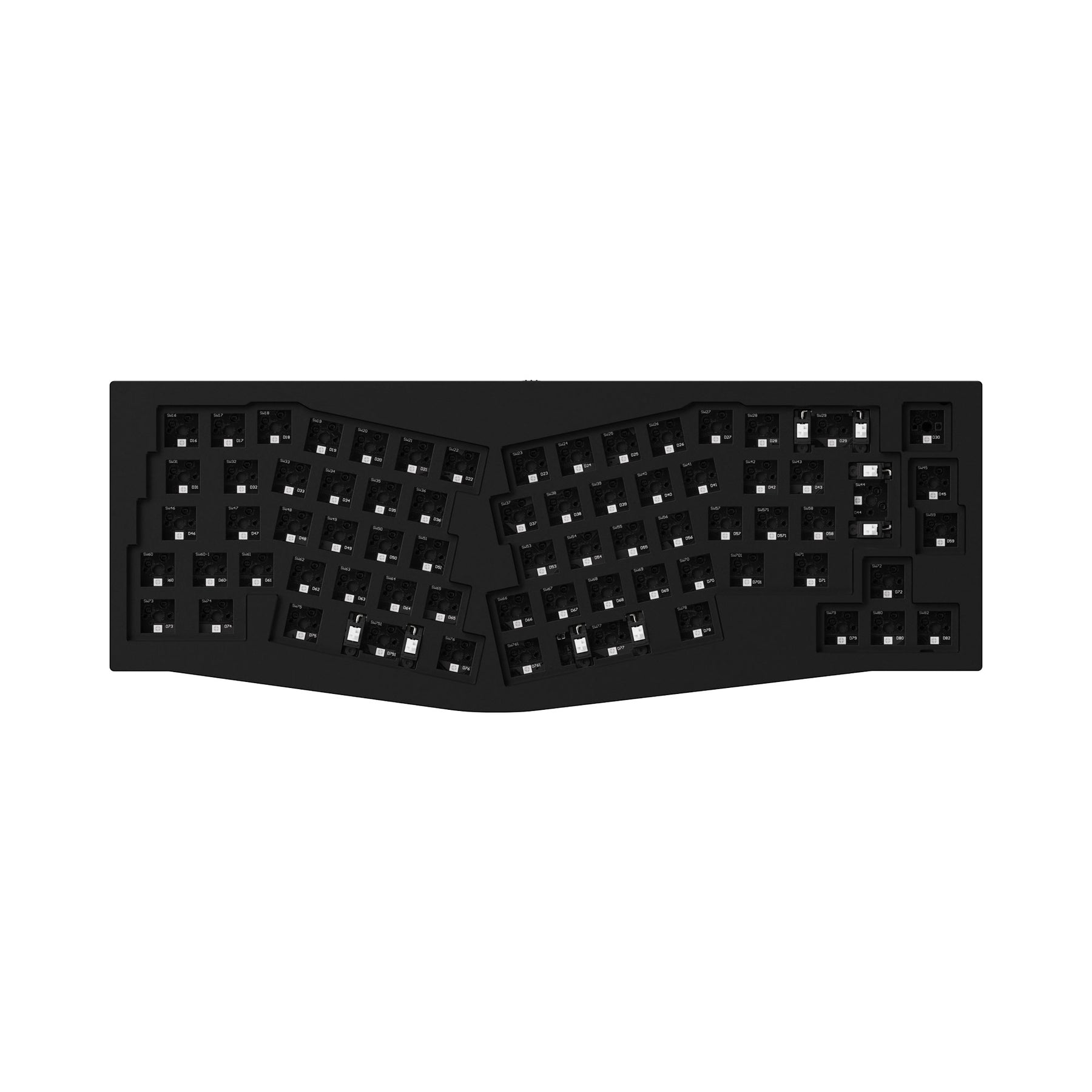 Keychron Q8 (disposition Alice) clavier mécanique personnalisé filaire QMK (disposition US ANSI)
