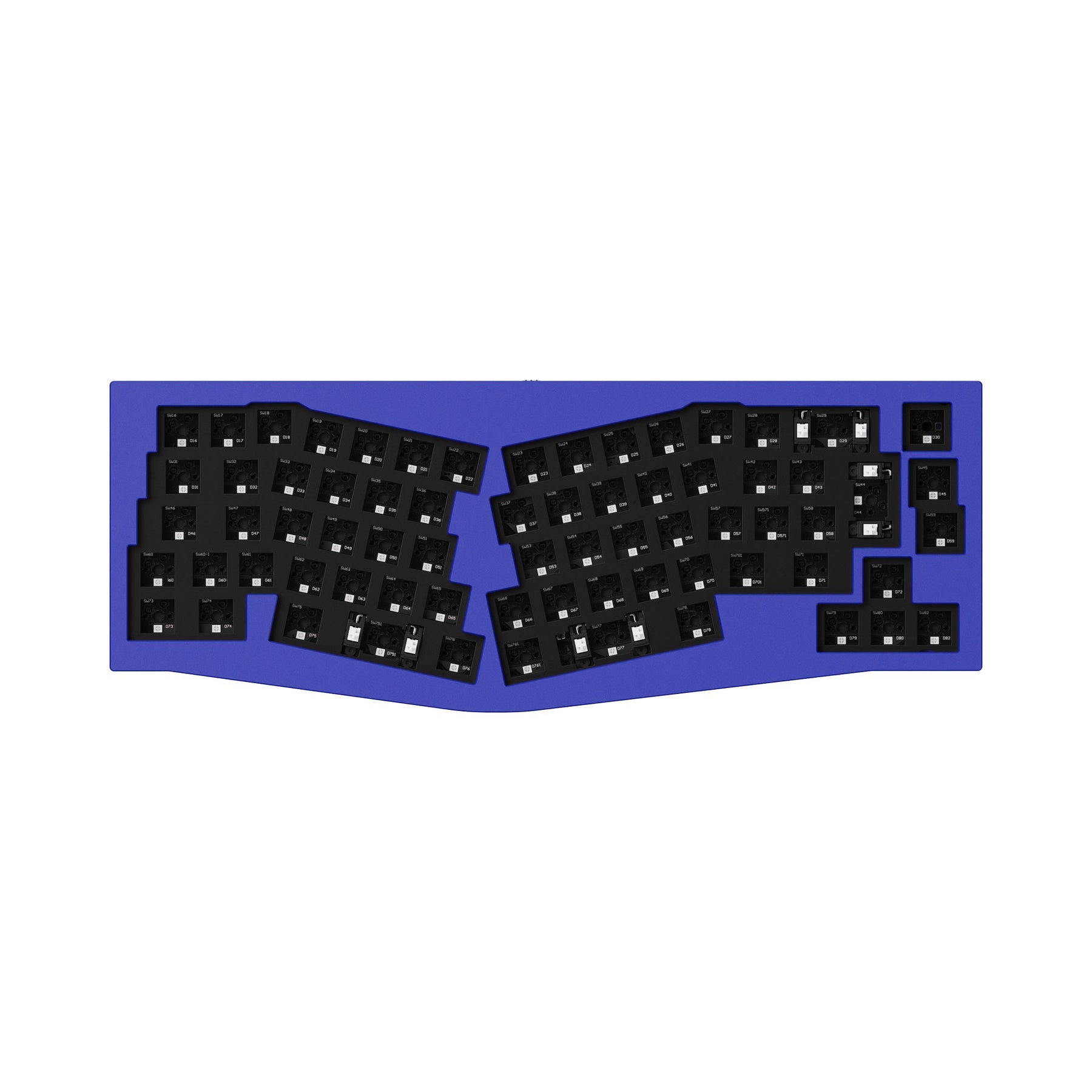 Keychron Q8 (disposition Alice) clavier mécanique personnalisé filaire QMK (disposition US ANSI)