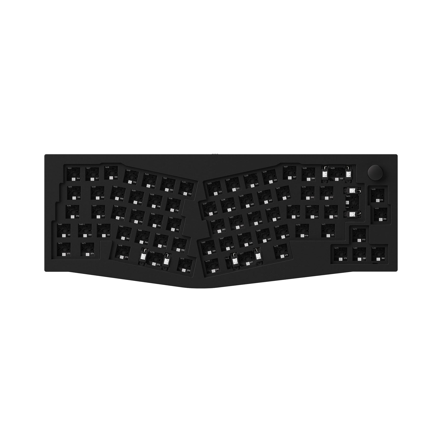 Keychron Q8 (disposition Alice) clavier mécanique personnalisé filaire QMK (disposition US ANSI)