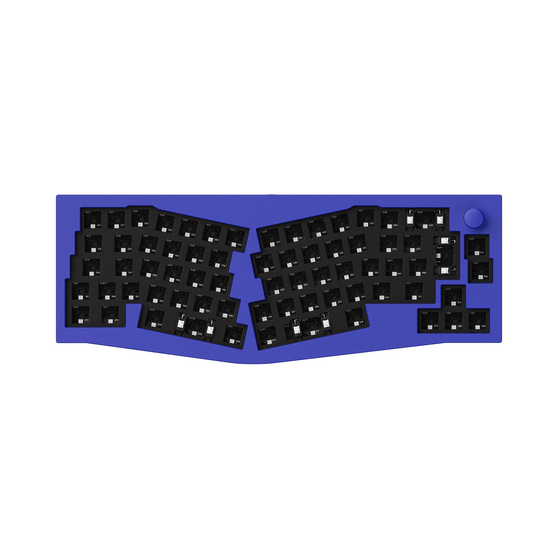 Keychron Q8 (disposition Alice) clavier mécanique personnalisé filaire QMK (disposition US ANSI)