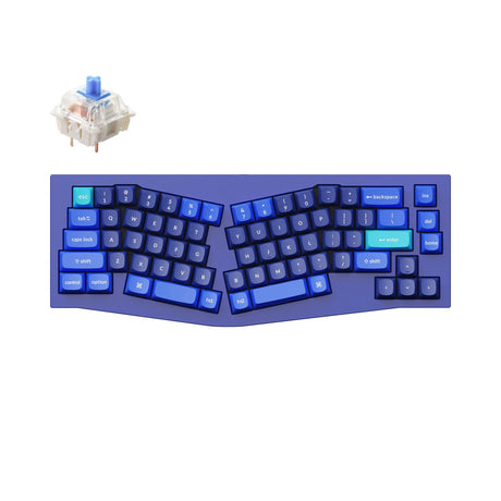 Keychron Q8 (Alice Layout) QMK Wired Custom Mechanical Keyboard(US ANSI Layout)