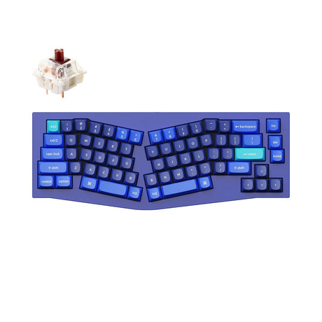 Keychron Q8 (Alice Layout) QMK Wired Custom Mechanical Keyboard(US ANSI Layout)