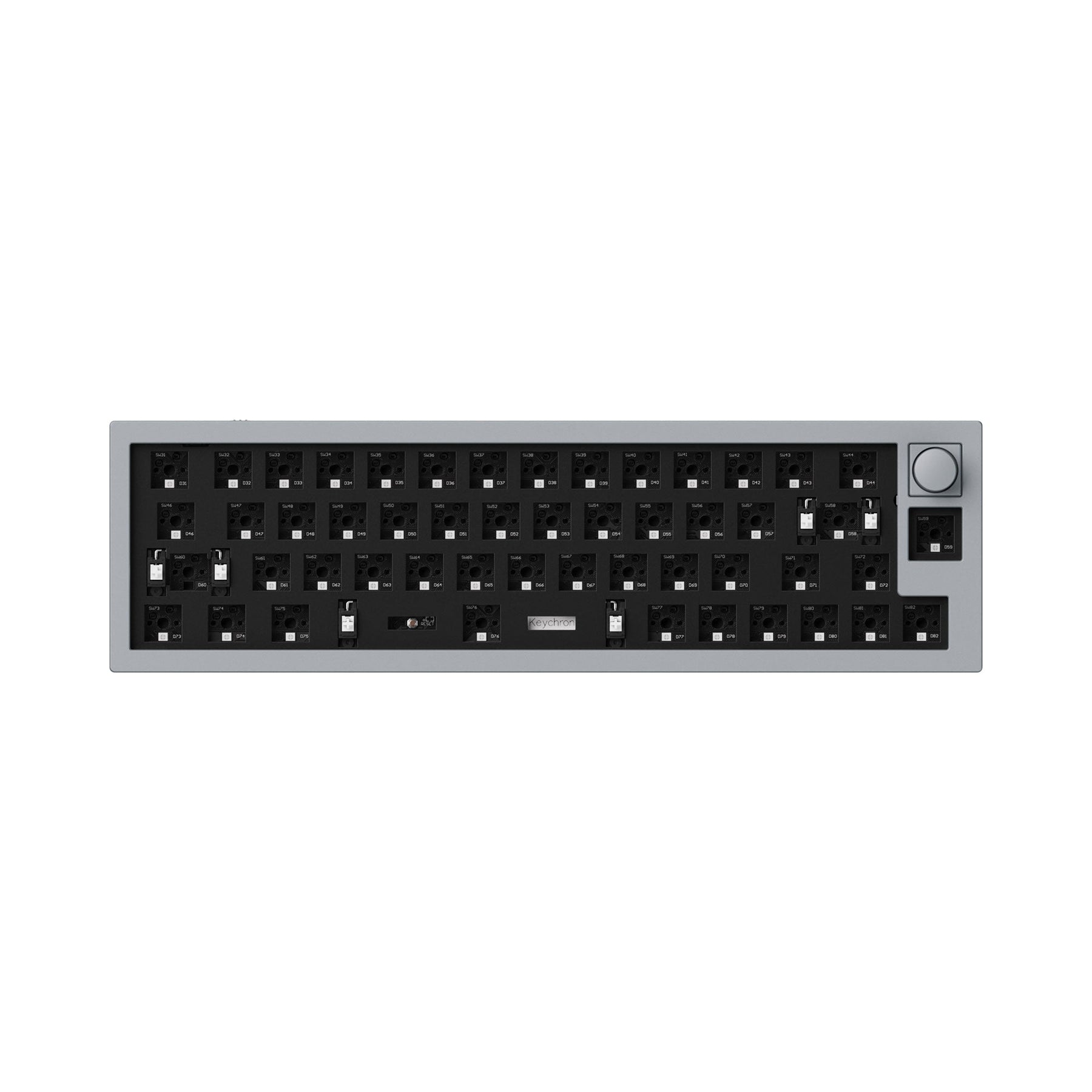 Clavier mécanique personnalisé filaire Keychron Q9 QMK (disposition US ANSI)