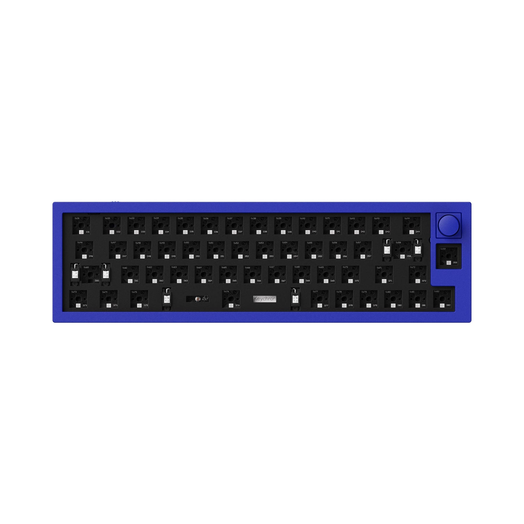 Clavier mécanique personnalisé filaire Keychron Q9 QMK (disposition US ANSI)