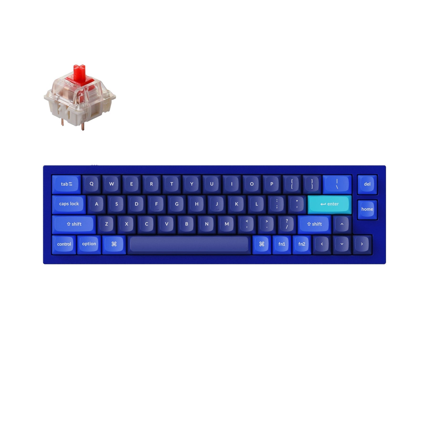 Clavier mécanique personnalisé filaire Keychron Q9 QMK (disposition US ANSI)