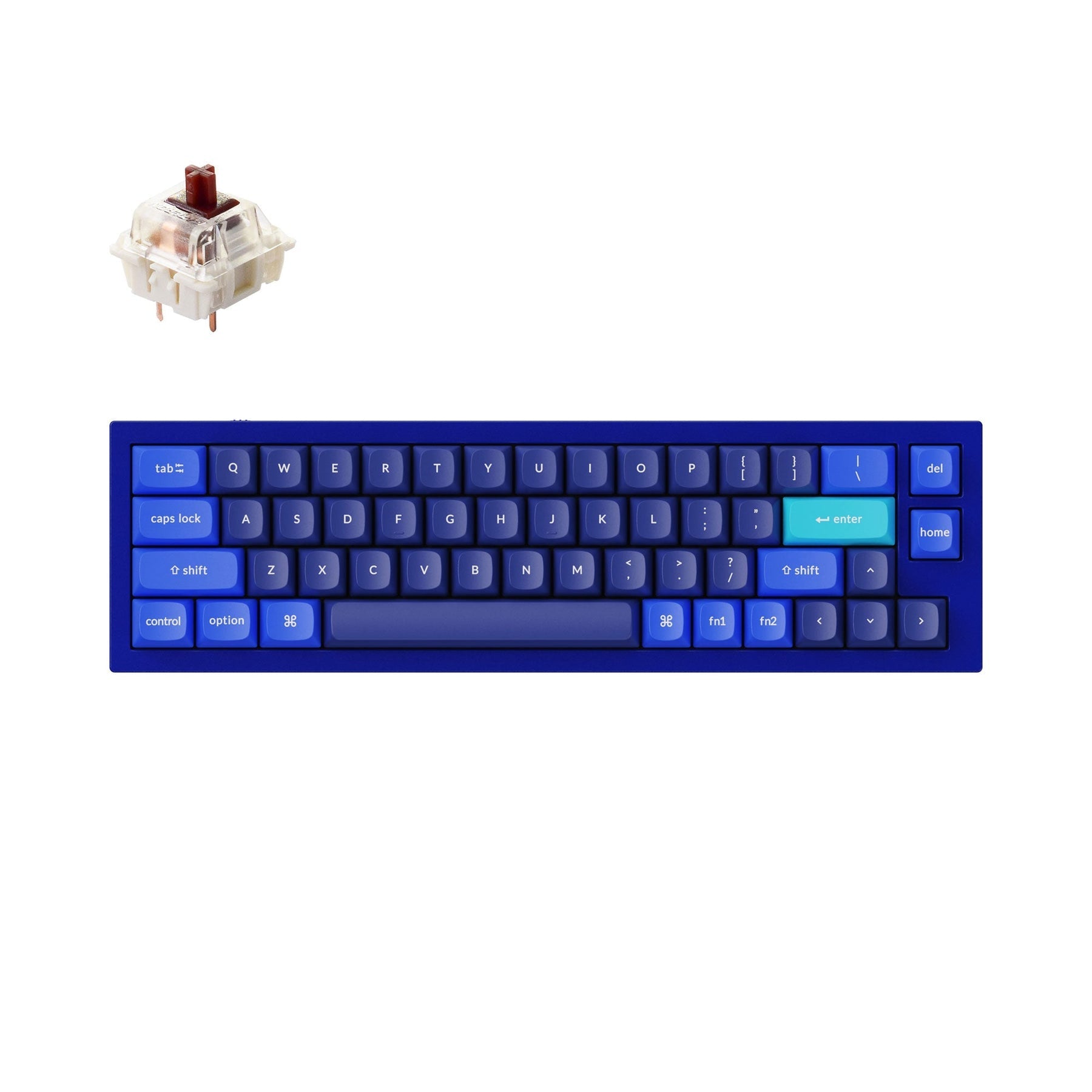 Clavier mécanique personnalisé filaire Keychron Q9 QMK (disposition US ANSI)