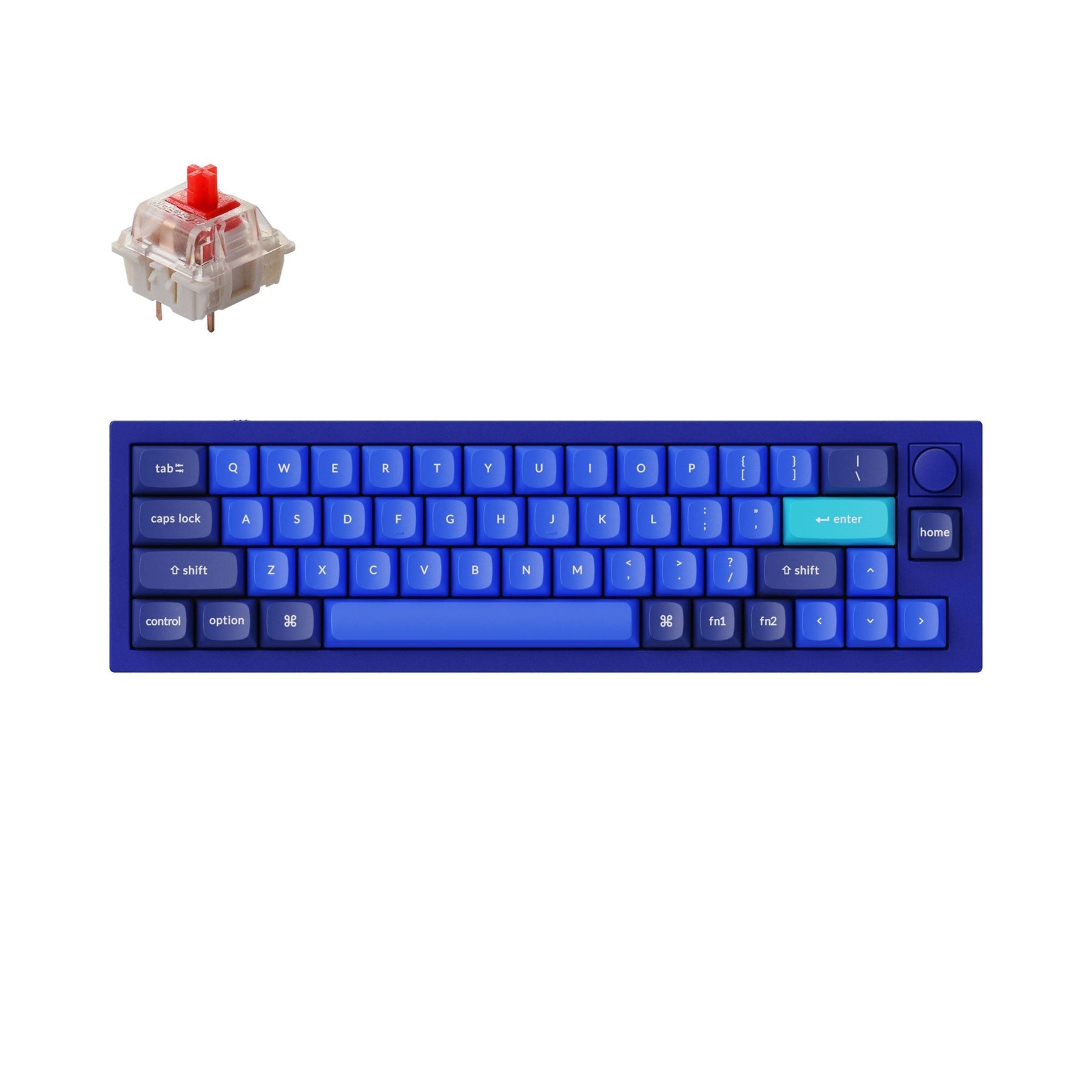 Clavier mécanique personnalisé filaire Keychron Q9 QMK (disposition US ANSI)