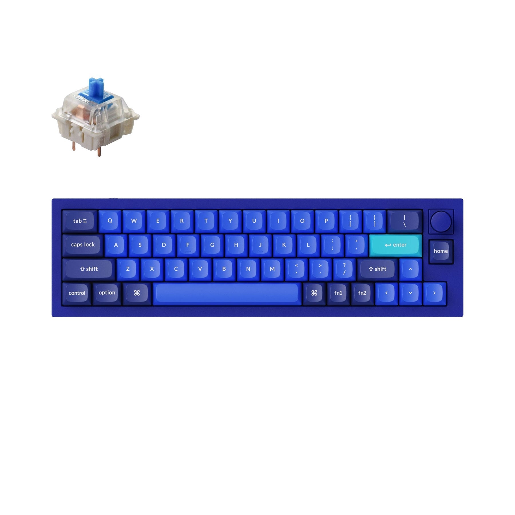 Clavier mécanique personnalisé filaire Keychron Q9 QMK (disposition US ANSI)