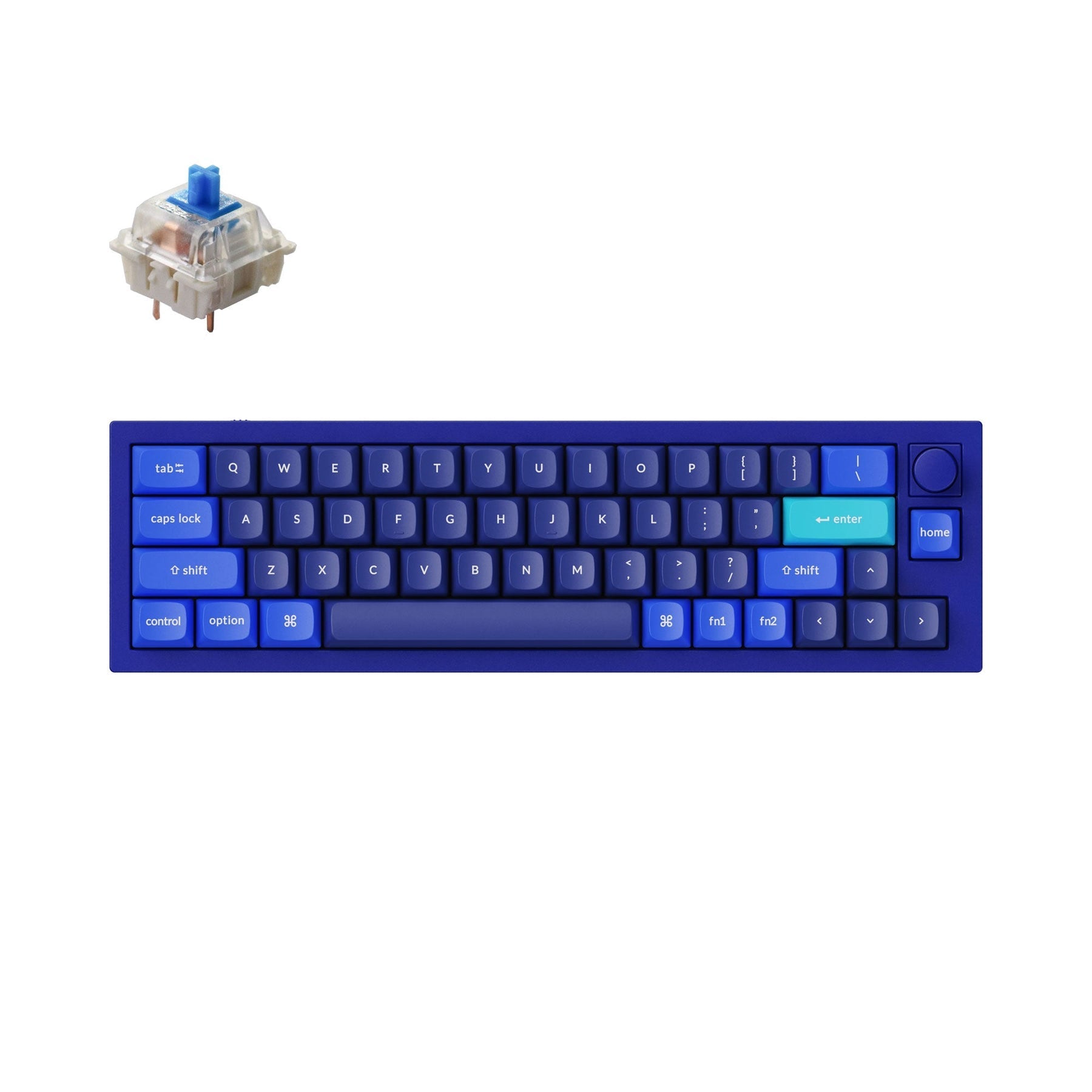 Clavier mécanique personnalisé filaire Keychron Q9 QMK (disposition US ANSI)