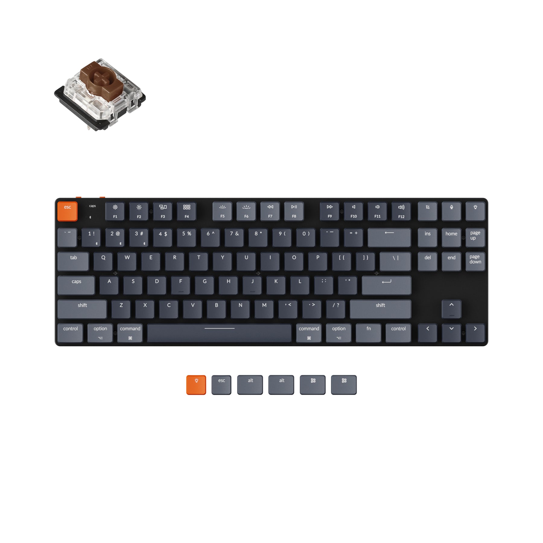 Clavier mécanique sans fil Keychron K1 SE (disposition US ANSI)