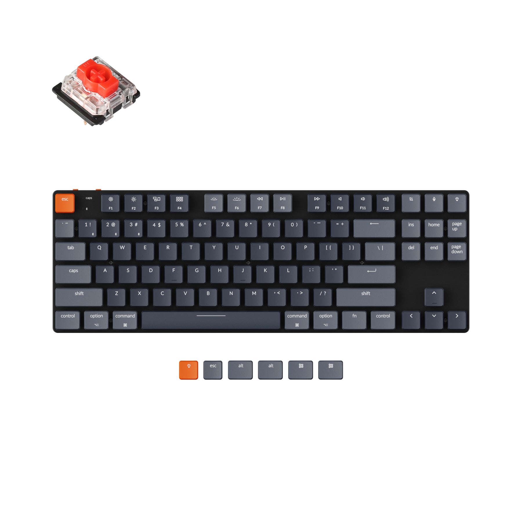 Clavier mécanique sans fil Keychron K1 SE (disposition US ANSI)