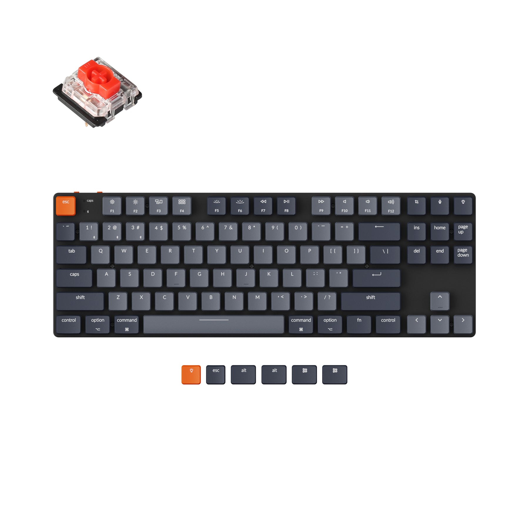 Clavier mécanique sans fil Keychron K1 SE (disposition US ANSI)