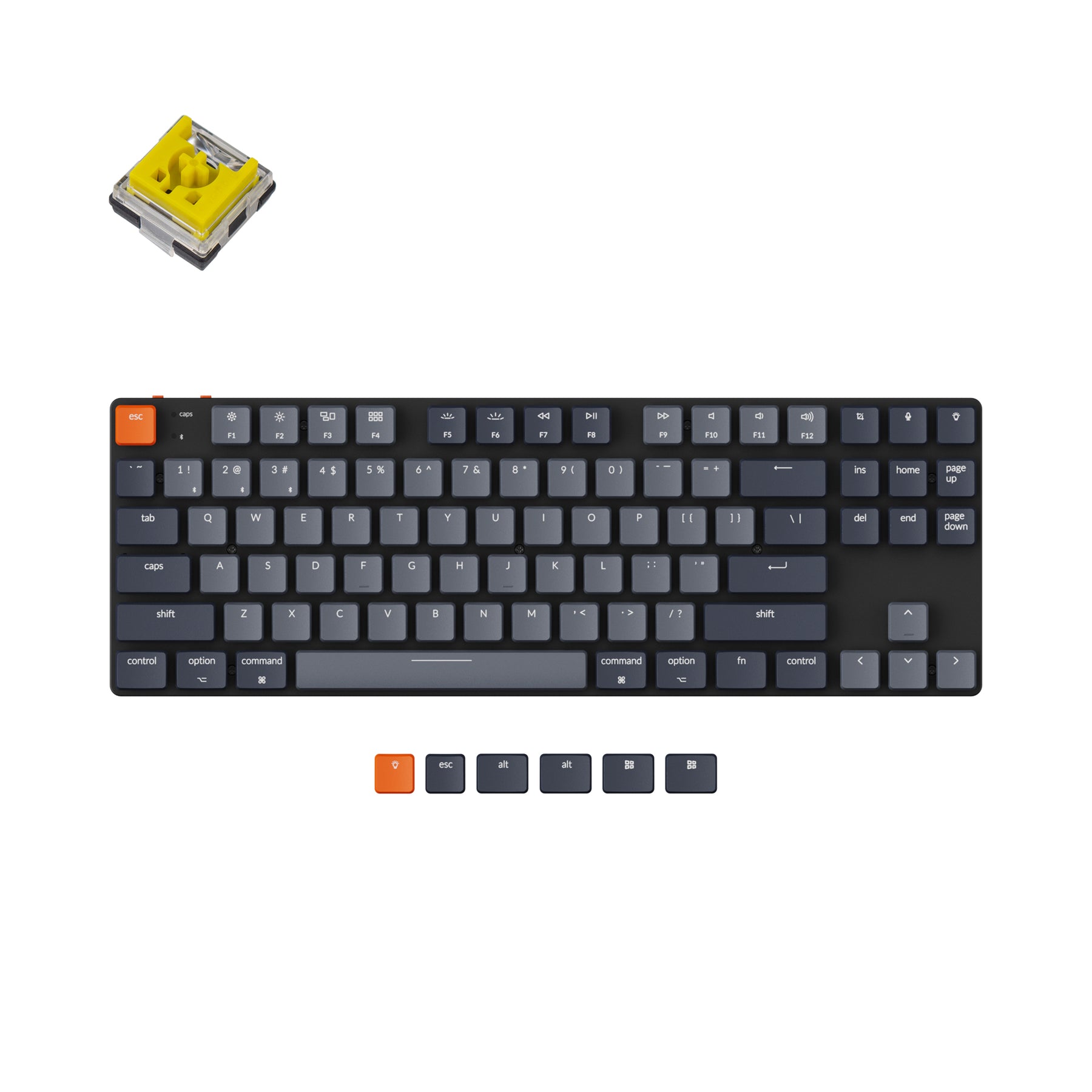 Clavier mécanique sans fil Keychron K1 SE (disposition US ANSI)