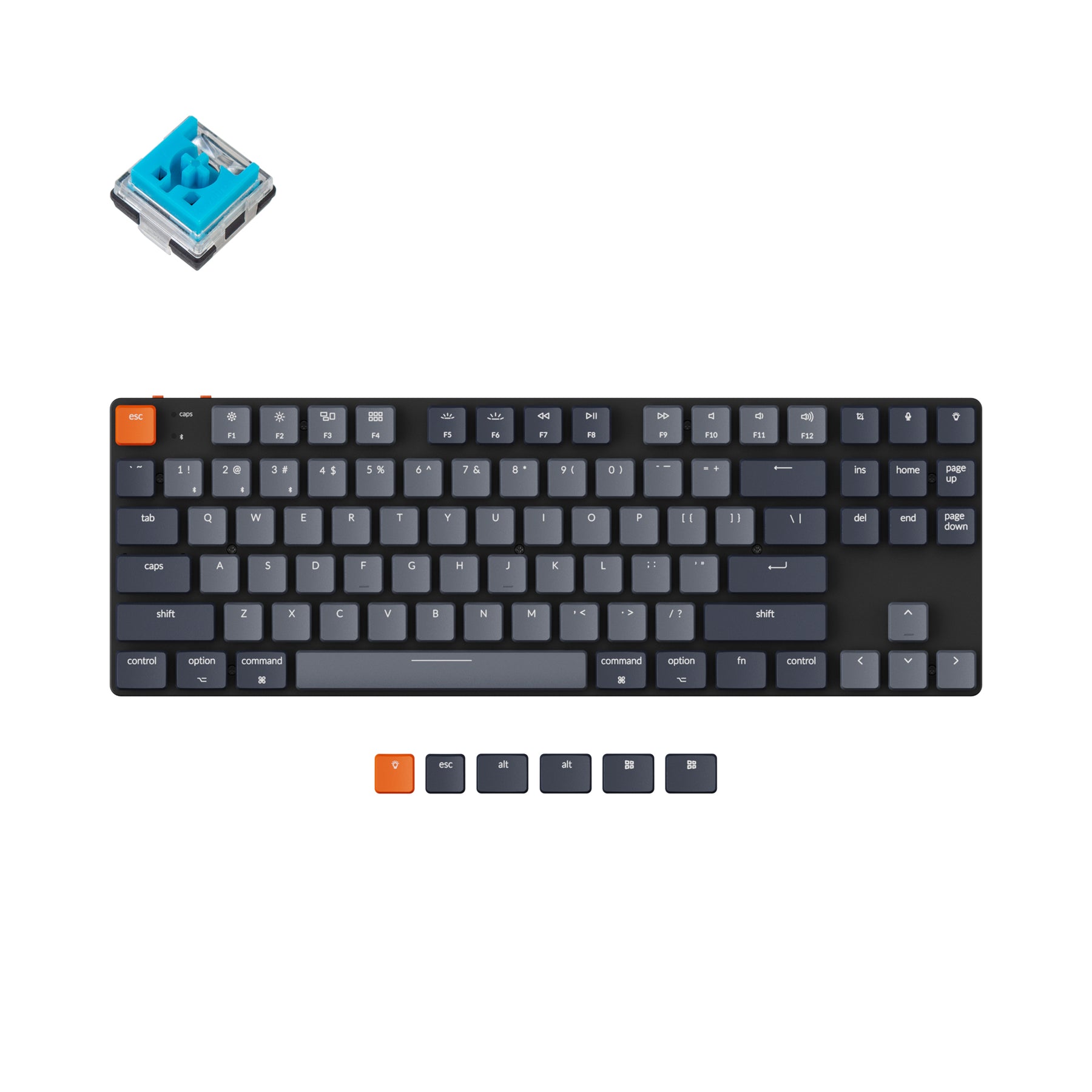 Clavier mécanique sans fil Keychron K1 SE (disposition US ANSI)
