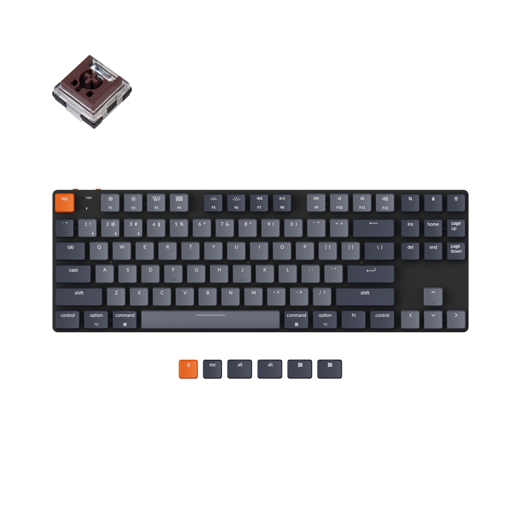 Clavier mécanique sans fil Keychron K1 SE (disposition US ANSI)
