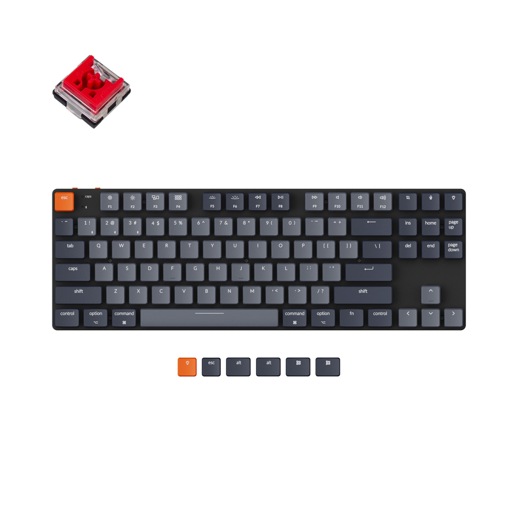 Clavier mécanique sans fil Keychron K1 SE (disposition US ANSI)