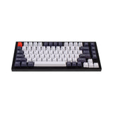 Jeu de touches OEM Dye-Sub PBT - Noir et blanc bleuté